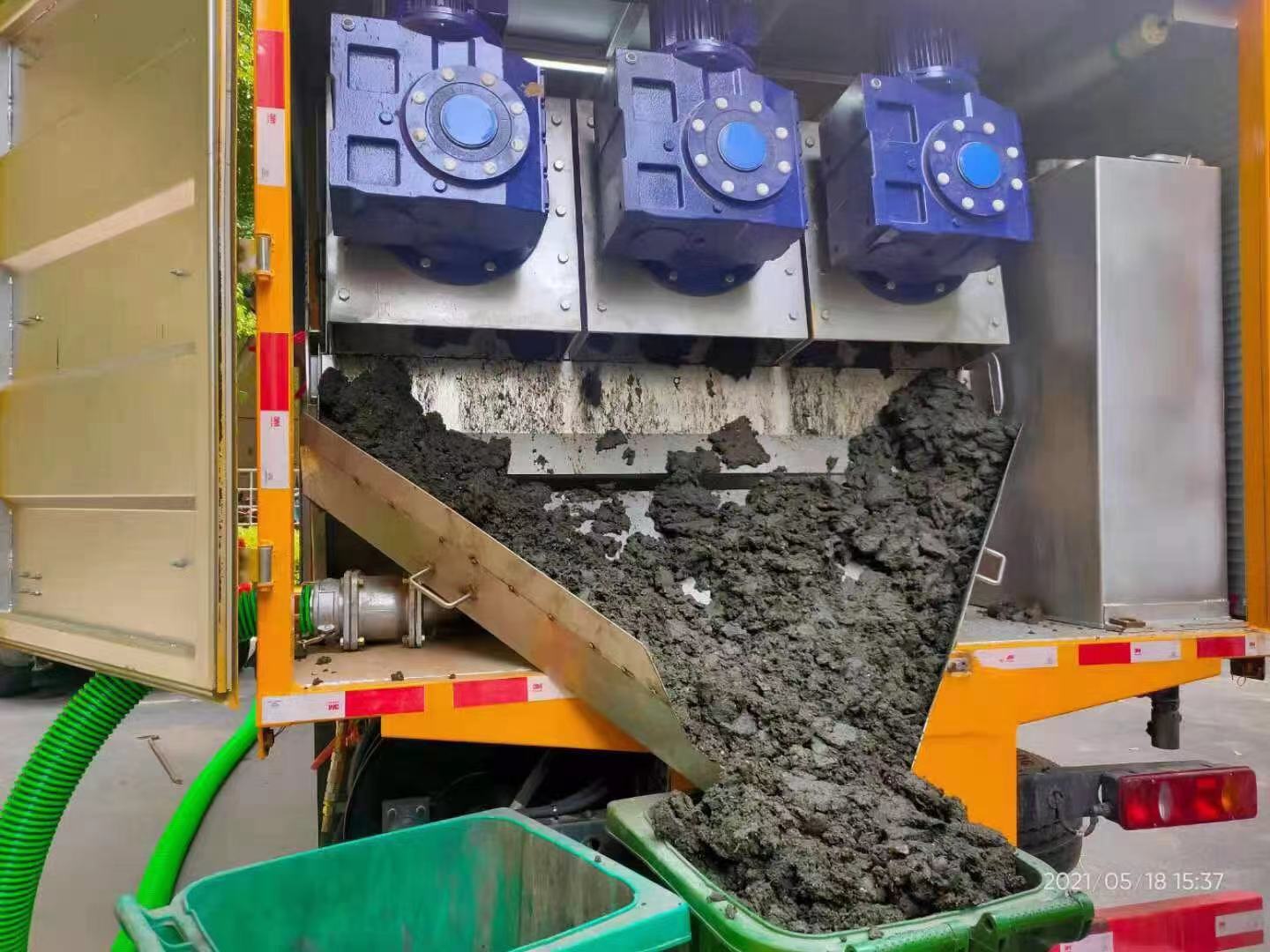 松江化粪池清掏城市维护站-泥浆净化干湿分离处理